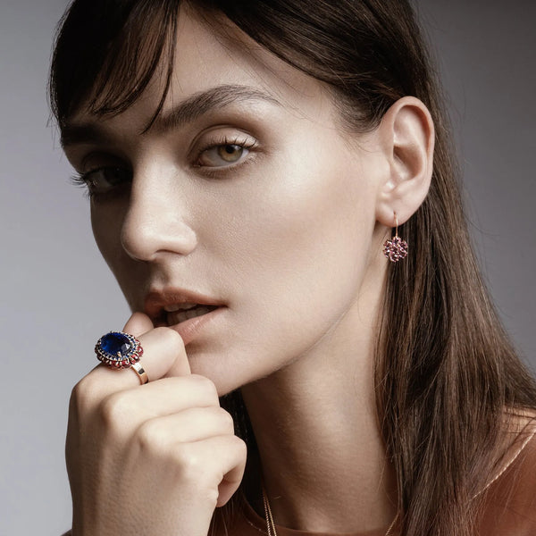 Ileana Makri Daisy Bloom Earrings P-PS
