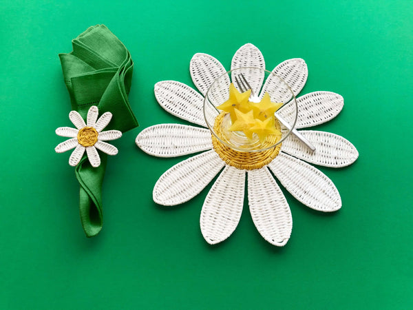 Ileana Makri Daisy Placemats (Set Of 4)