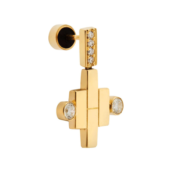 Ileana Makri Dangling Pond Earrings Y-D