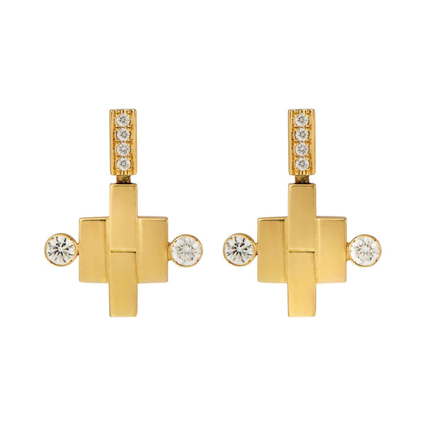 ileana makri Dangling Pond Earrings Y-D