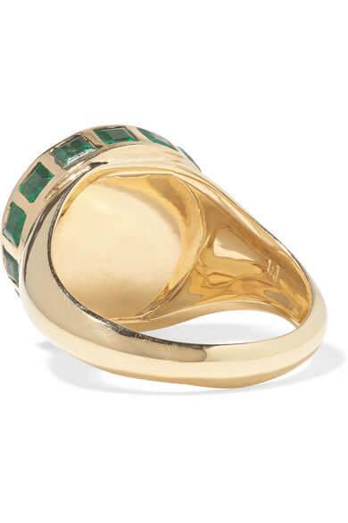 Ileana Makri Dawn Candy Chevalier Ring Y-D-Em