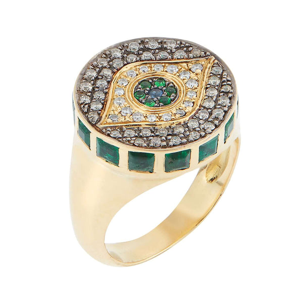 ileana makri Dawn Candy Chevalier Ring Y-D-Em