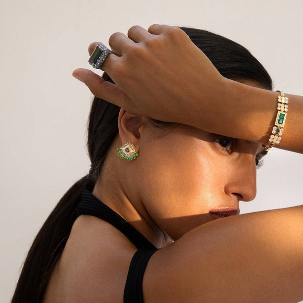 Ileana Makri Dawn Studs P-Oxs-Ts-Chd-D-Bs