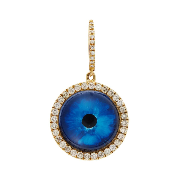 Ileana Makri Deep Blue Eye Earrings L