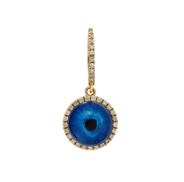 Ileana Makri Deep Blue Eye Earrings S