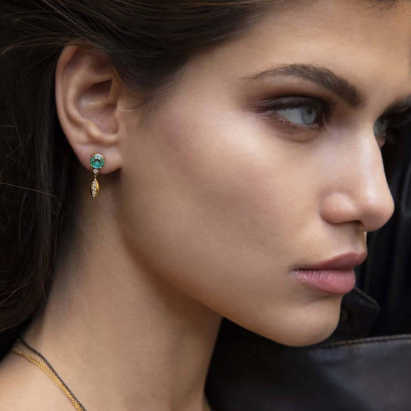 Ileana Makri Dewdrop Earrings Y-EM-D-TTLB