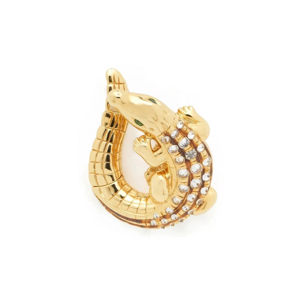 ileana makri Diamond Alligator Twist Earring