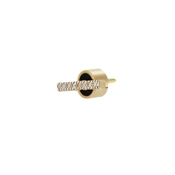 Ileana Makri Diamond Bar Studs