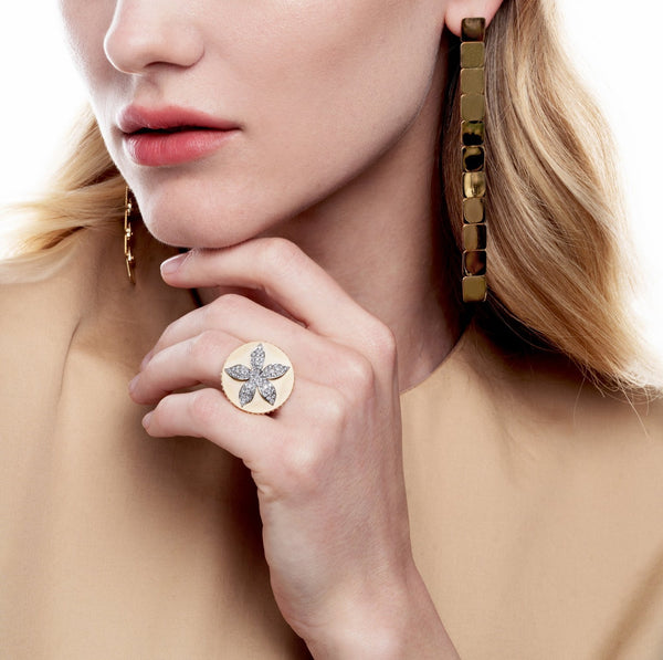 Ileana Makri Diamond Bloom Ring