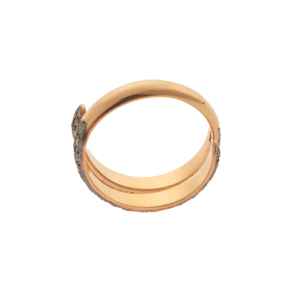 Ileana Makri Diamond Hug Pave Ring P-Chd