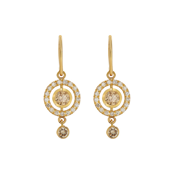 ileana makri Diamond Orbit Drops