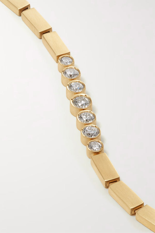 Ileana Makri Diamond River Bracelet Y-D