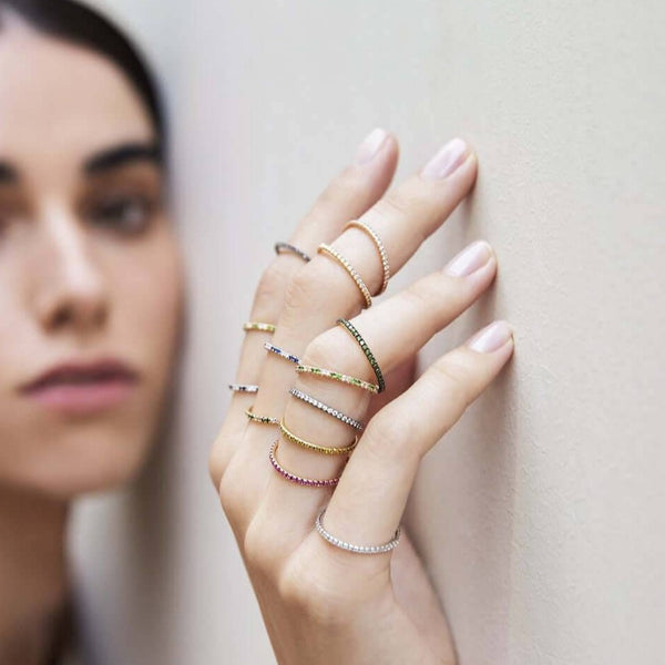 Ileana Makri Diamond Thread Band Y-D