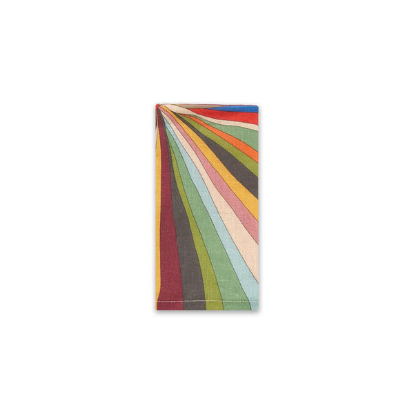 Ileana Makri Dinner Napkins Rainbow Rays (Set Of 6)