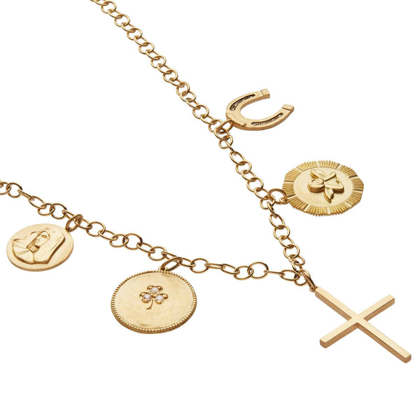 Ileana Makri Divine Protection Charm Necklace