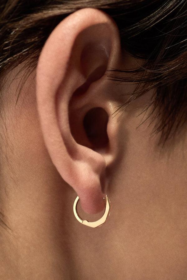 Ileana Makri Ecrou Earring Diamonds (Small)