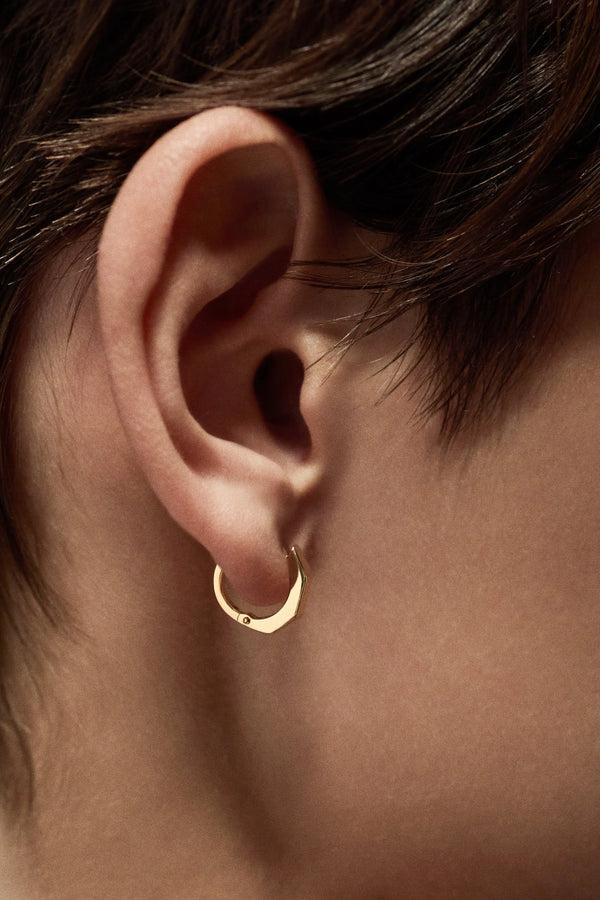 Ileana Makri Ecrou Earring (Small)