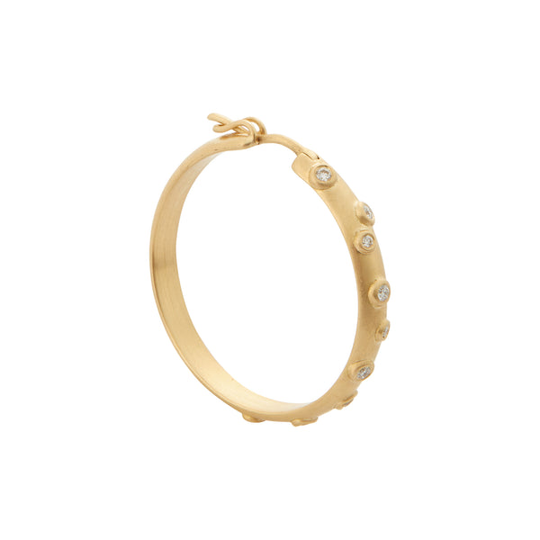 Ileana Makri Effervescence Large Hoop Earrings