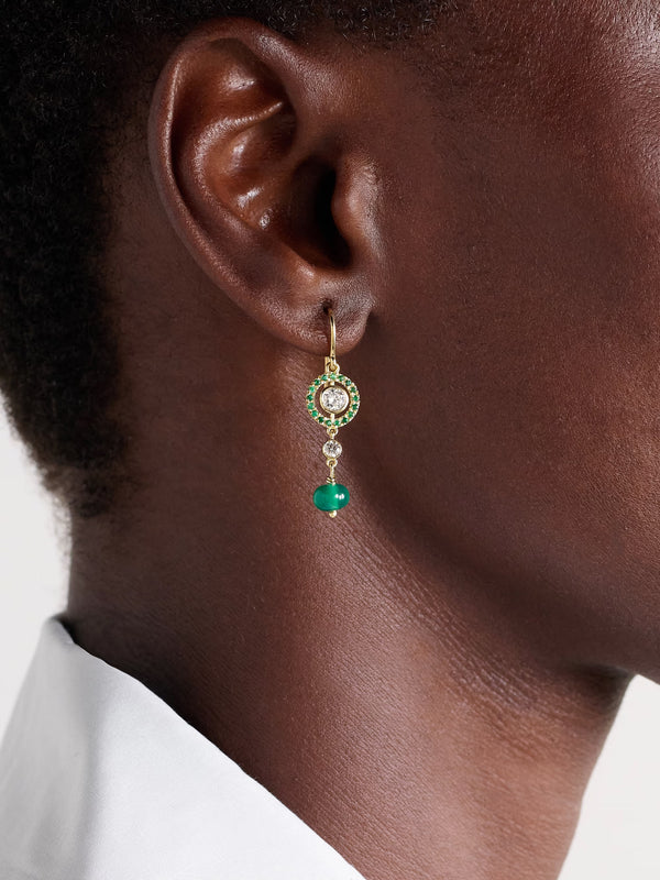 Ileana Makri Emerald Orbit Drops
