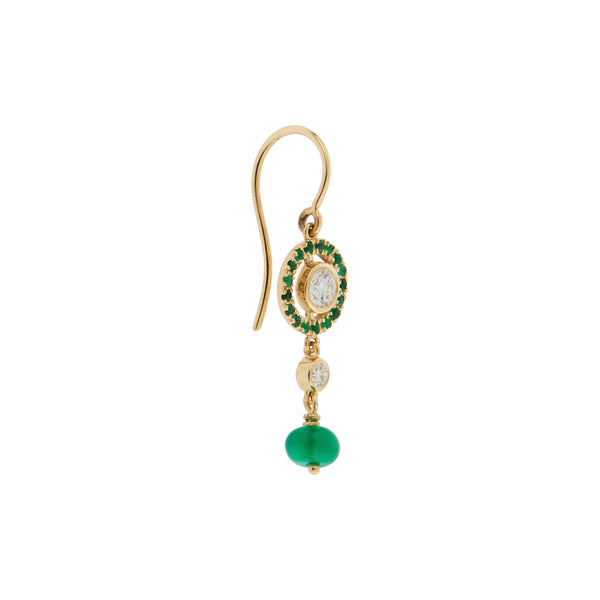Ileana Makri Emerald Orbit Drops
