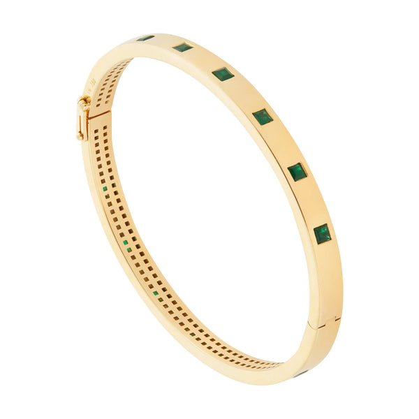 Ileana Makri Emerald Princess Bangle