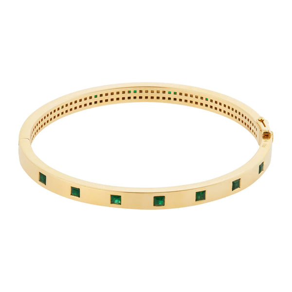 Ileana Makri Emerald Princess Bangle