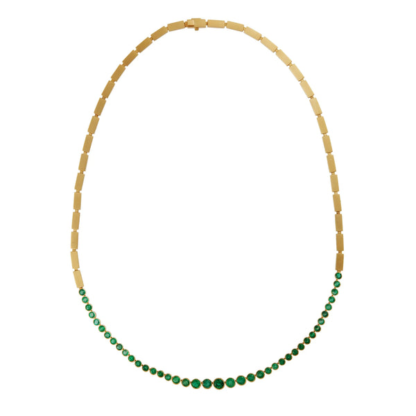 ileana makri Emerald River Necklace Y-Em