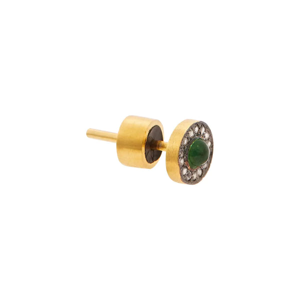 Ileana Makri Emerald Sun Studs