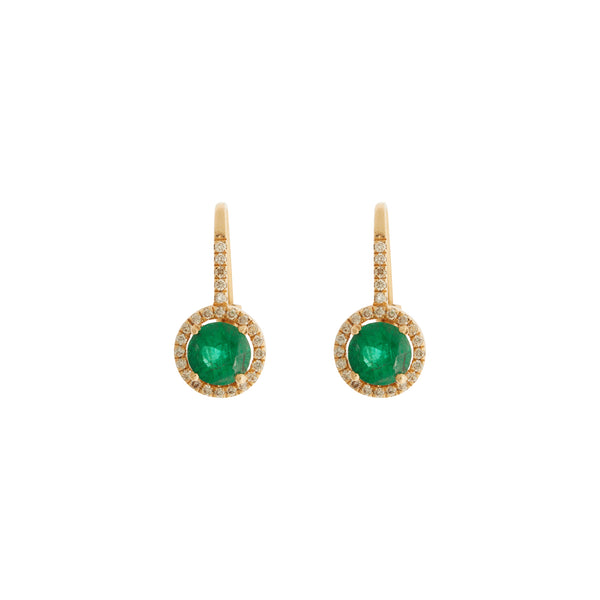 ileana makri Emerald Whisper Earrings