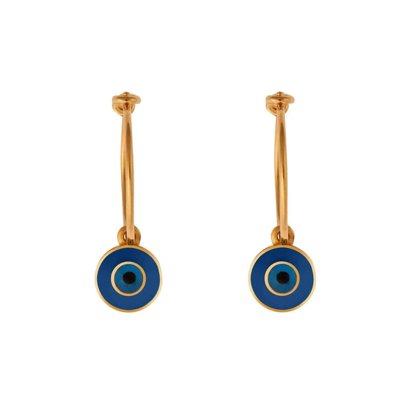 ileana makri Enamel Eye Slim Hoops