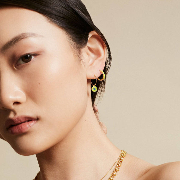 Ileana Makri Enamel Hoops