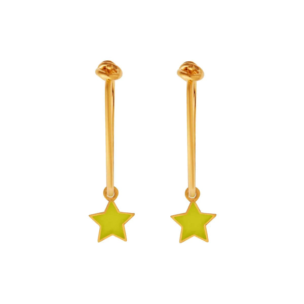 Ileana Makri Enamel Little Star Hoops