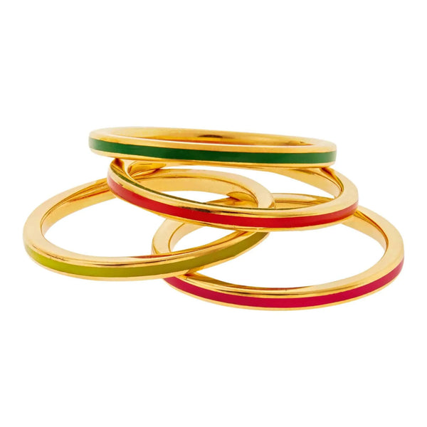 Ileana Makri Enamel Slim Band