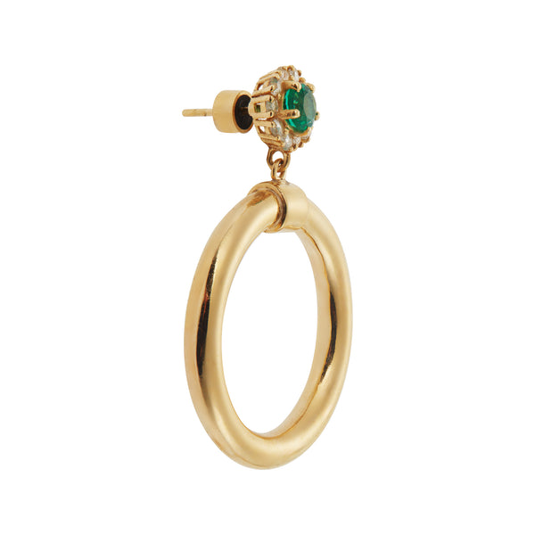 Ileana Makri Endless Hoop Earrings