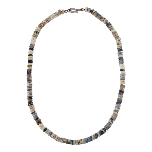 ileana makri Ethiopian Opal Beaded Necklace (45cm)