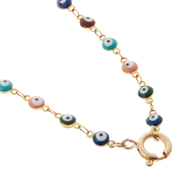 Ileana Makri Evil Eye Beaded Chain