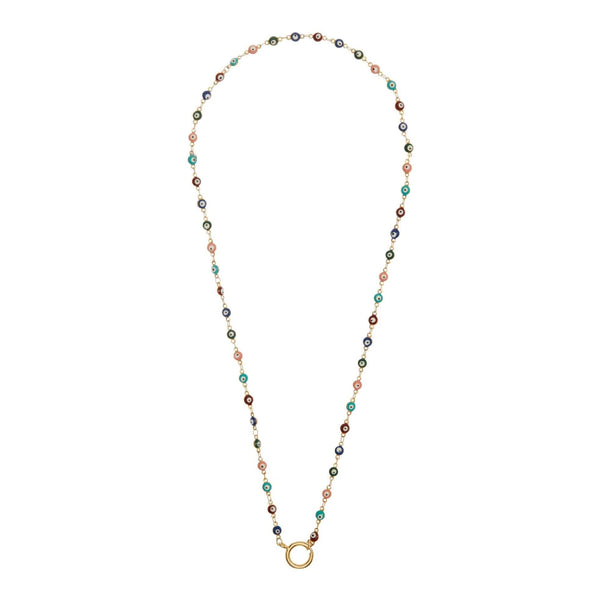 ileana makri Evil Eye Beaded Chain