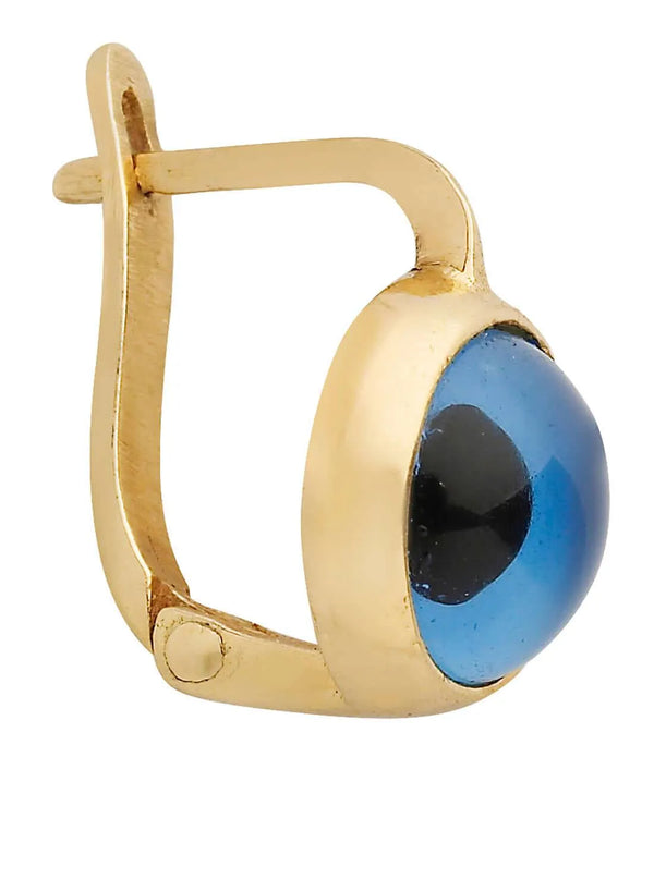 Ileana Makri Evil Eye Plug Earrings