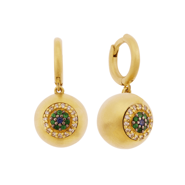 ileana makri Eye Ball Midi Hoops