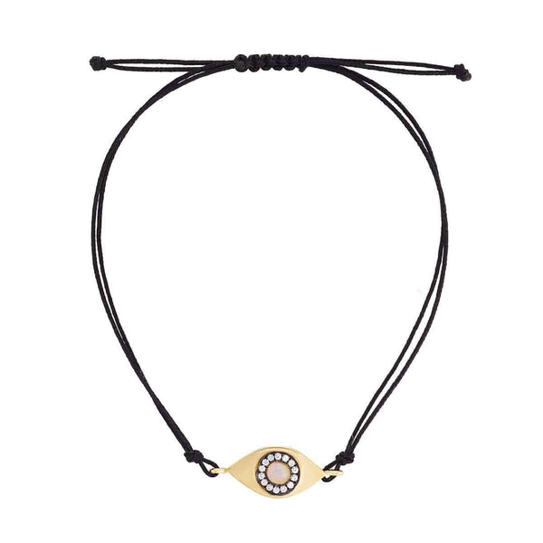 ileana makri Eye Sun Cord Bracelet