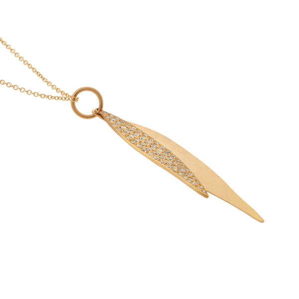 Ileana Makri Falling Leaves Duo Pendant