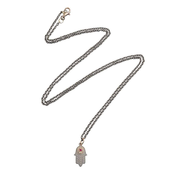 Ileana Makri Fatima Hand Charm T-P-D-Ru