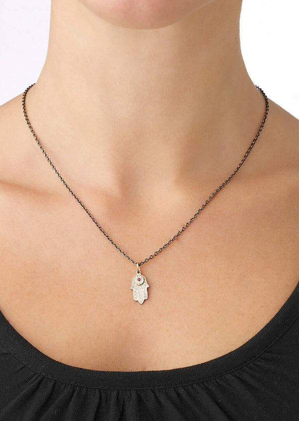 Ileana Makri Fatima Hand Charm T-P-D-Ru