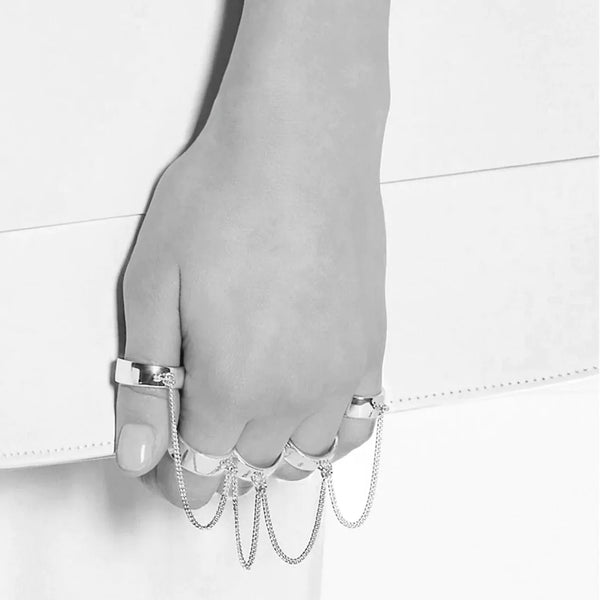 Ileana Makri Five Finger Link Ring
