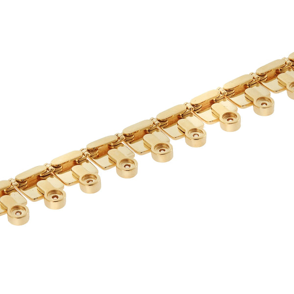 Ileana Makri Floating Diamond Medium Tile Necklace