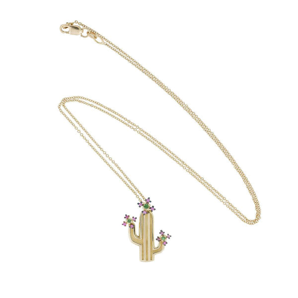 Ileana Makri Flower Cactus Pendant