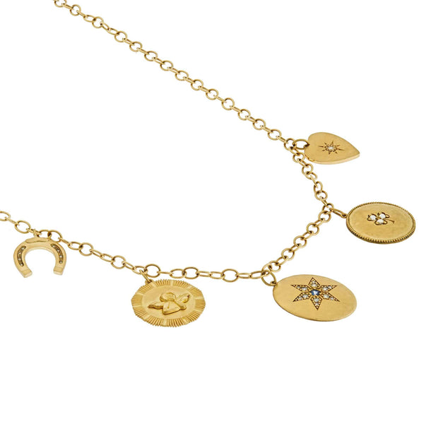 Ileana Makri Fortune Charm Necklace