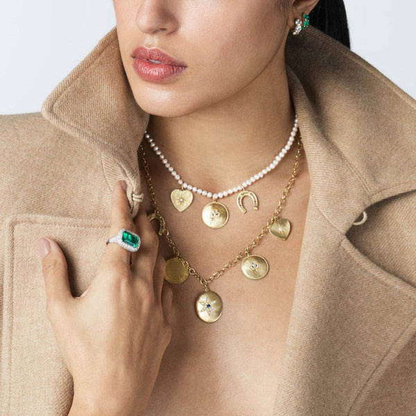 Ileana Makri Fortune Charm Necklace