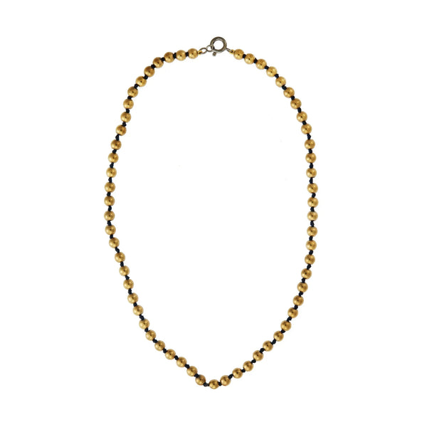 Ileana Makri Gold Hematite Beads