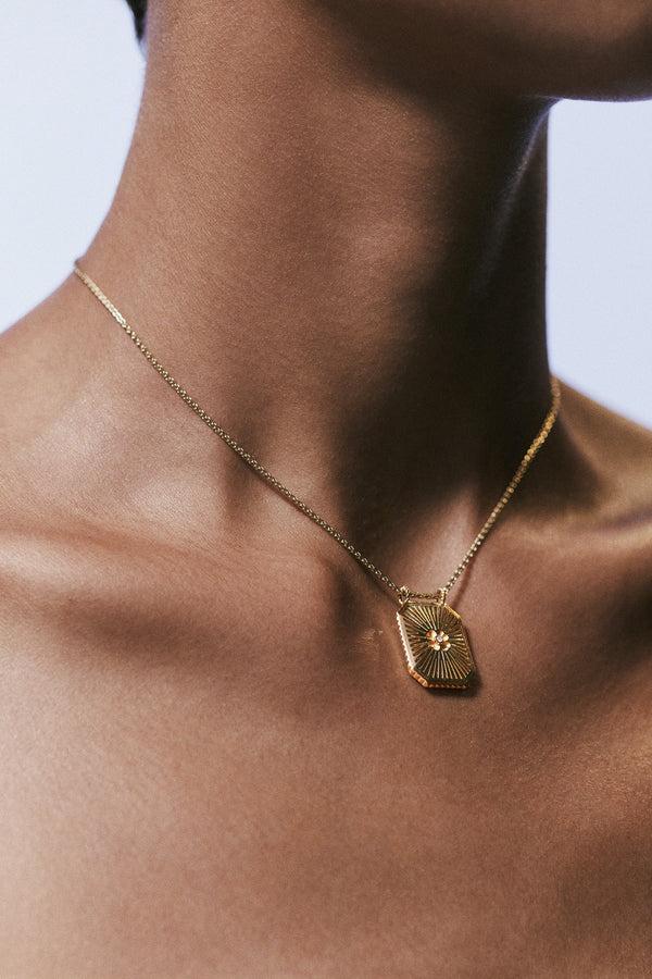 Ileana Makri Gold Mini Scapular